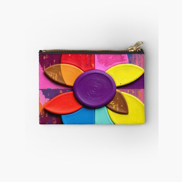 Item preview, radiant color wheel poster drip colorful geometric abstract design designed and sold by SmashingDeals.