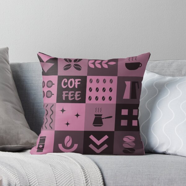Item preview, Coffee Geometric Square Pattern designed and sold by IrynaAlex.