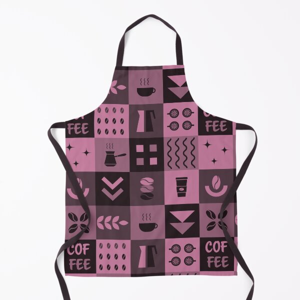 Item preview, Coffee Geometric Square Pattern designed and sold by IrynaAlex.