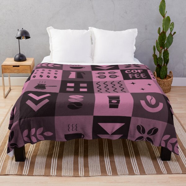 Item preview, Coffee Geometric Square Pattern designed and sold by IrynaAlex.