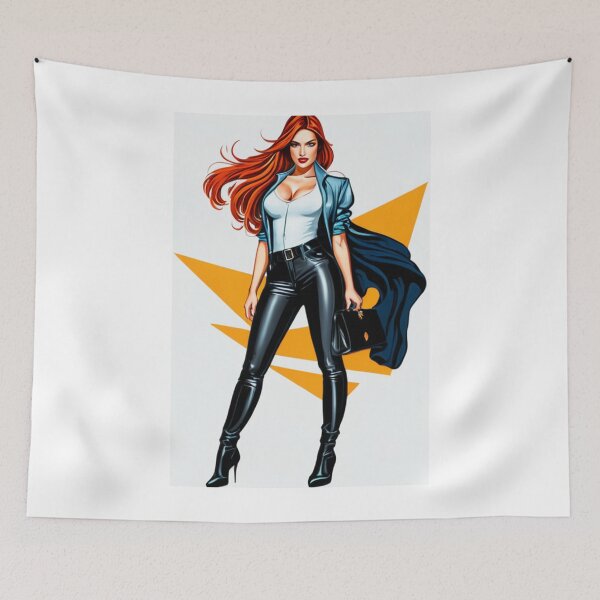 Item preview, Art - Stylized Female Character, American Pop Culture Illustration designed and sold by AnimeShin.