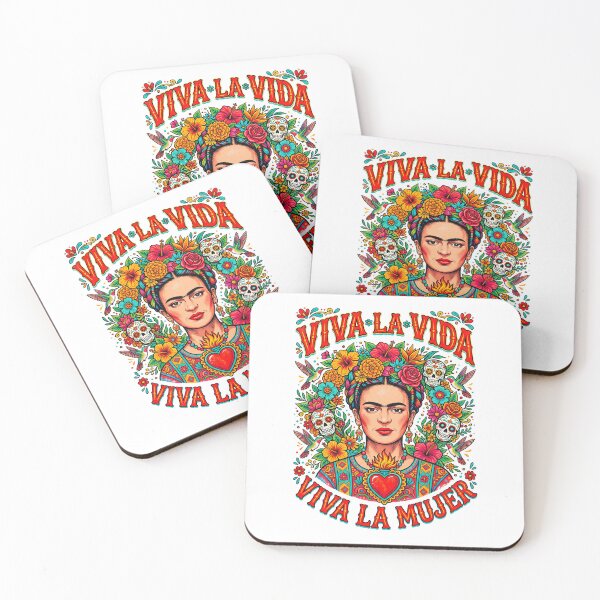 Item preview, Viva La Vida Frida Kahlo Painting designed and sold by TeeARTHY.
