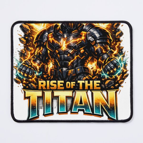 Item preview, Rise of the Titan Powerful Warrior Strength Motivation Design designed and sold by irfanshikh.