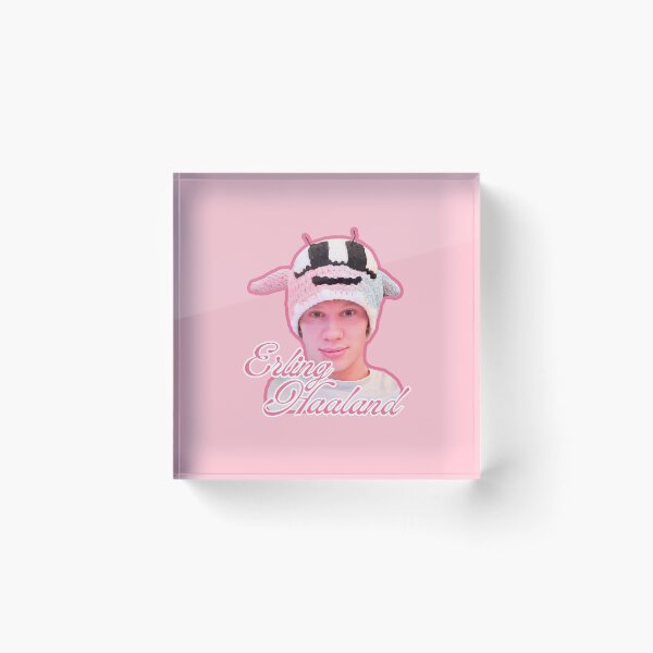 Item preview, Girly pop Haaland with cute hat designed and sold by We Are Stardust.