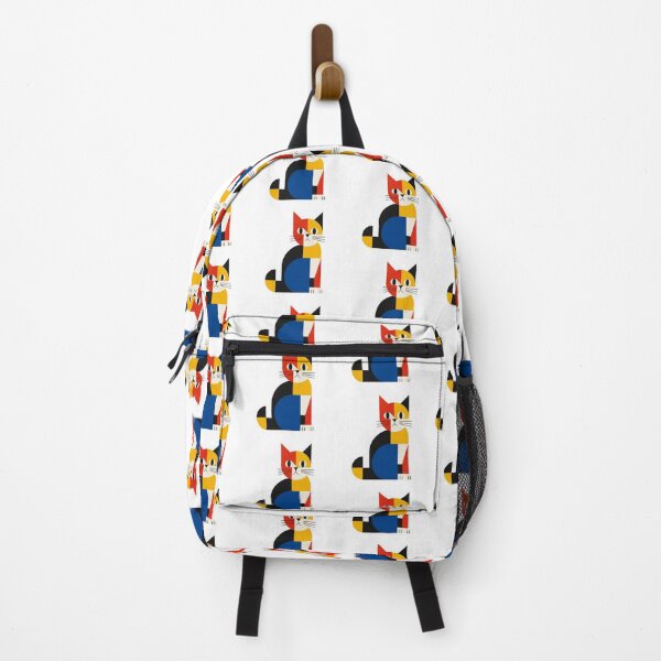 Item preview, Mondrian Style Geometric Cat Art Sticker designed and sold by Snurly.