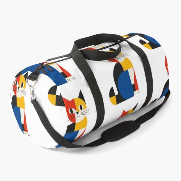 Item preview, Mondrian Style Geometric Cat Art Sticker designed and sold by Snurly.