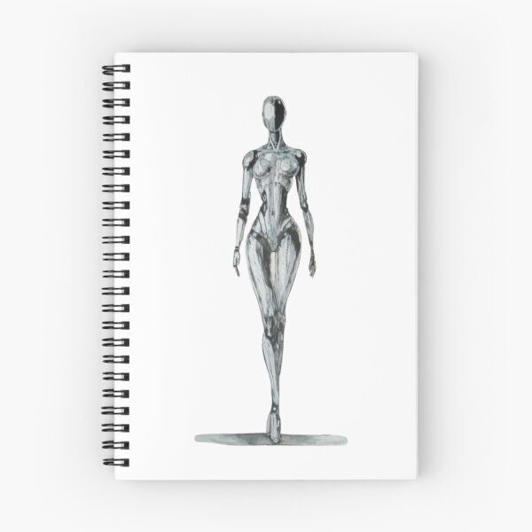 Item preview, Faceless Silver Figure With Reflective Metallic Body Form designed and sold by EmptyForest.