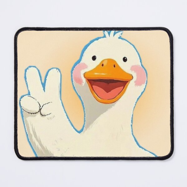 Item preview, Happy Duck Giving Peace Sign Artwork designed and sold by NivyasArtistry.