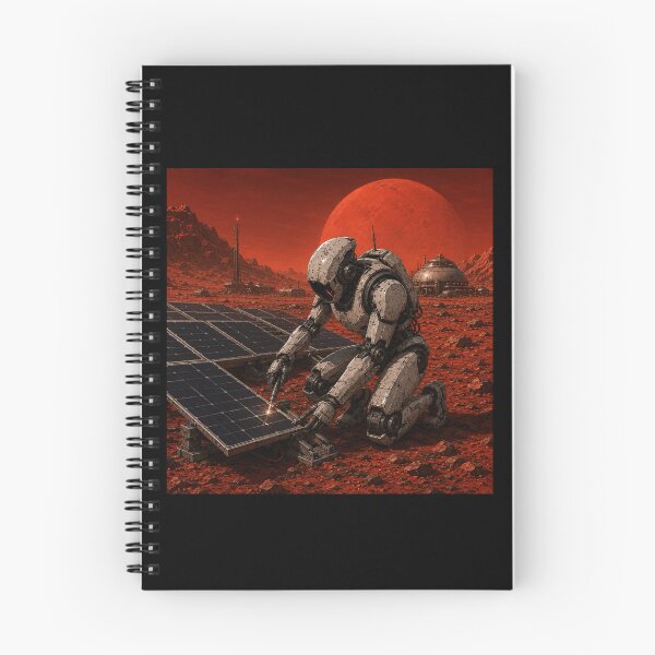 Item preview, YR2147 – Futuristic Robots & Space Exploration designed and sold by TEEJAMBOREE.