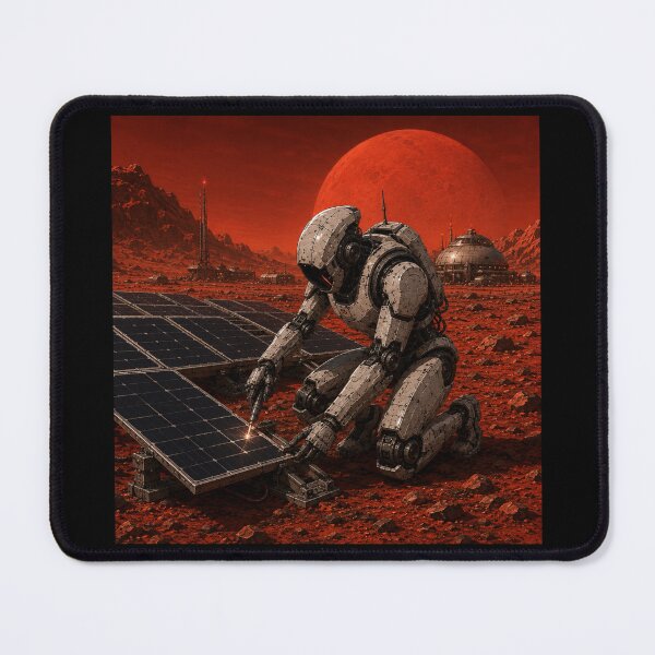 Item preview, YR2147 – Futuristic Robots & Space Exploration designed and sold by TEEJAMBOREE.