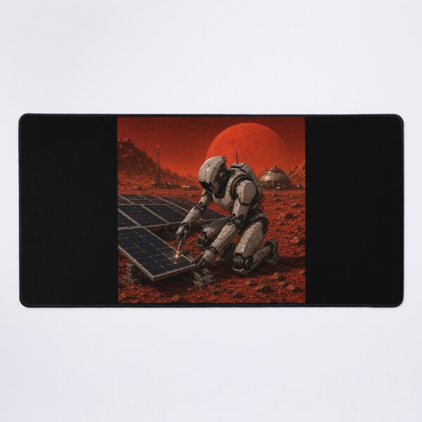 Item preview, YR2147 – Futuristic Robots & Space Exploration designed and sold by TEEJAMBOREE.