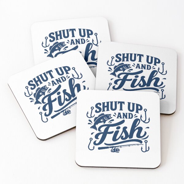 Item preview, Shut Up and Fish designed and sold by gunaone-design.