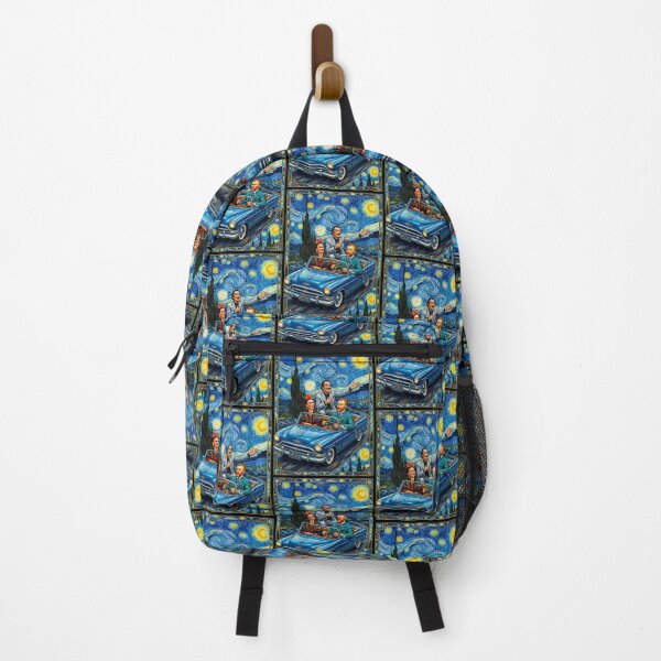 Item preview, Van Gogh ,Dali ,Frida Starry Night Road Trip designed and sold by TeeARTHY.