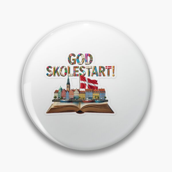Item preview, Denmark School Start Copenhagen Travel Sticker designed and sold by Imaginarium of Chaos falcon88 .