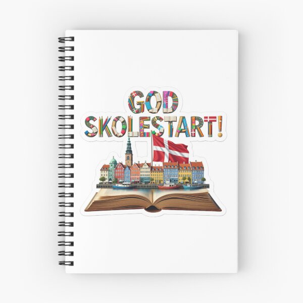 Item preview, Denmark School Start Copenhagen Travel Sticker designed and sold by Imaginarium of Chaos falcon88 .