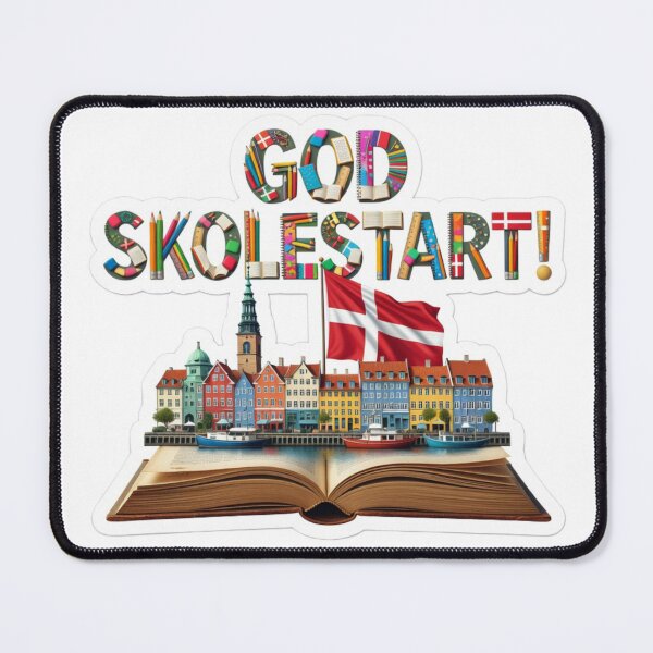 Item preview, Denmark School Start Copenhagen Travel Sticker designed and sold by Imaginarium of Chaos falcon88 .