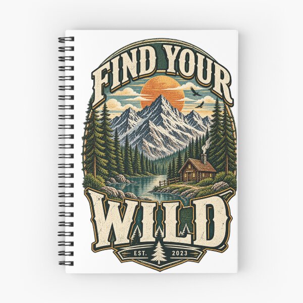 Item preview, Find Your Wild Alpine Adventure designed and sold by CodePaws Creations.