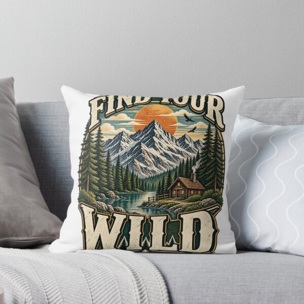 Item preview, Find Your Wild Alpine Adventure designed and sold by CodePaws Creations.