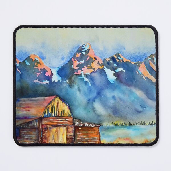 Item preview, Moulton Barn in Grand Teton National Park designed and sold by DeborahFox.