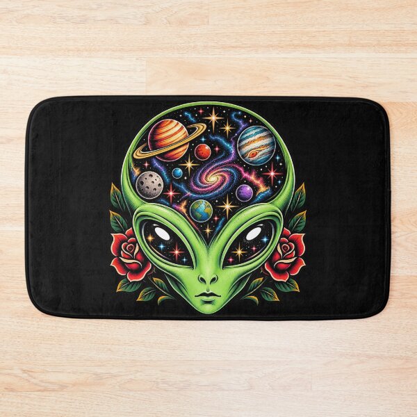 Item preview, Green Alien Artwork designed and sold by Planetporridge.