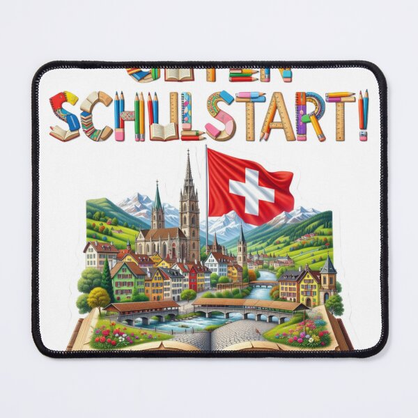 Item preview, Switzerland School Start Bern Travel Sticker designed and sold by Imaginarium of Chaos falcon88 .