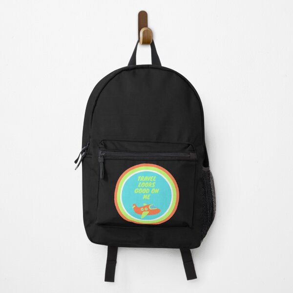 Item preview, Travel Looks Good on Me – Cute Colorful Airplane Travel Design designed and sold by Pororo23.