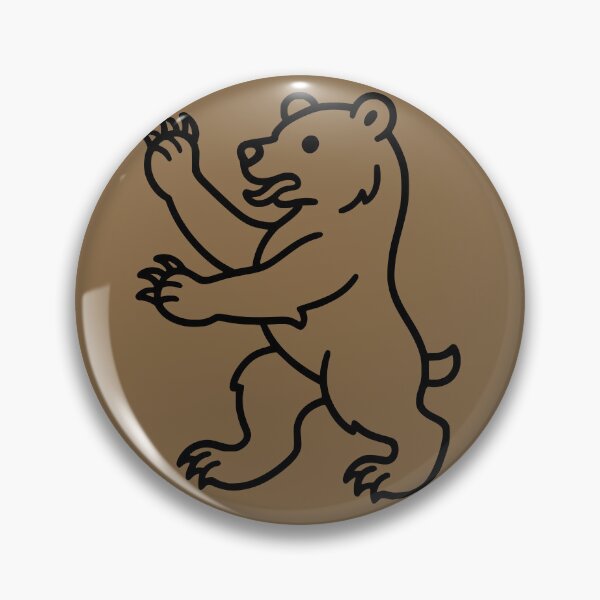 Item preview, Bear Rampant — Medieval Heraldic Sigil Fantasy Coat of Arms Bold Line Art designed and sold by Amplify-n-Co.