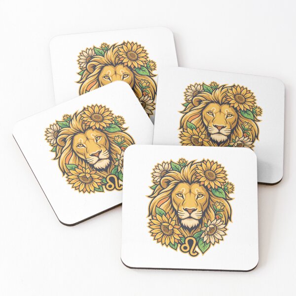 Item preview,  Leo Season Sunflower Lion Fire Sign Summer Zodiac  designed and sold by Osmose-Studio ⭐⭐⭐⭐⭐.