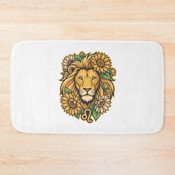 Item preview,  Leo Season Sunflower Lion Fire Sign Summer Zodiac  designed and sold by Osmose-Studio.
