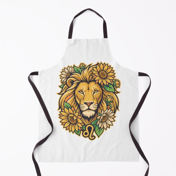 Item preview, Leo Season Sunflower Lion Fire Sign Summer Zodiac designed and sold by Osmose-Studio ⭐⭐⭐⭐⭐.