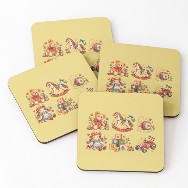 Item preview, Whimsical Vintage Toys designed and sold by JessouArt.
