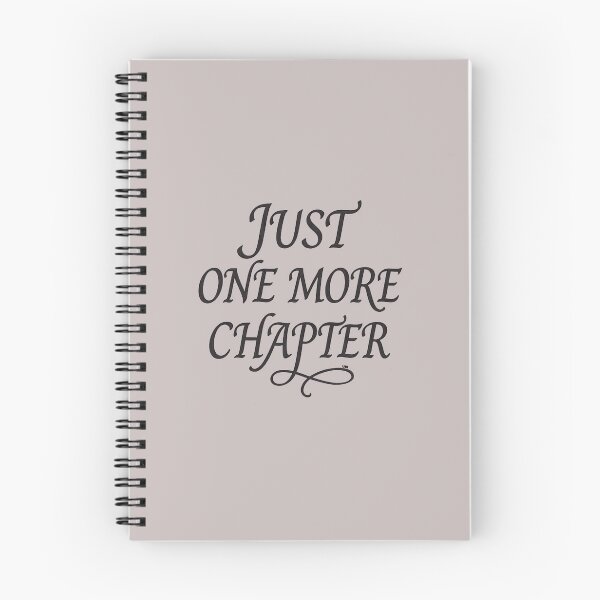 Item preview, Just One More Chapter Book Quote designed and sold by L98-Studio.