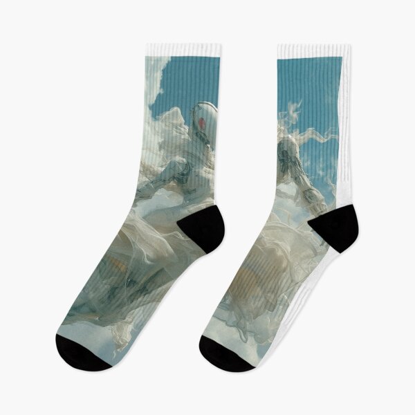 Item preview, Ethereal Robots in the Sky designed and sold by SpaceCadetGlow.