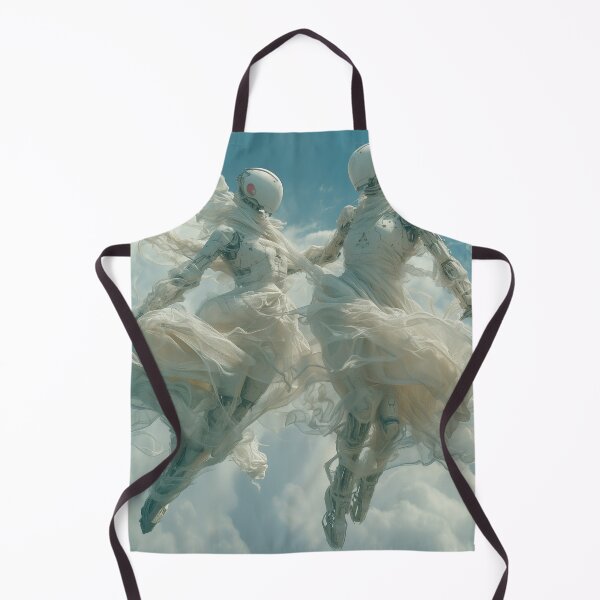 Item preview, Ethereal Robots in the Sky designed and sold by SpaceCadetGlow.
