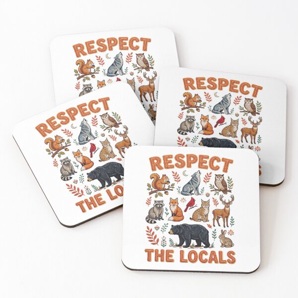 Item preview, Respect The Locals Animals designed and sold by TeeARTHY.