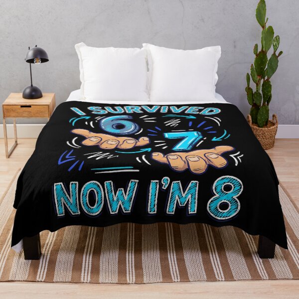 Item preview, I Survived 6 7 Now I'm 8 designed and sold by EleanoreKathe.