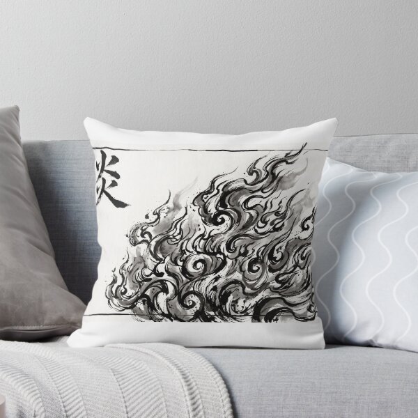 Item preview, Honoo Flame Kanji Sumi-e Art designed and sold by Kanjigraphy.