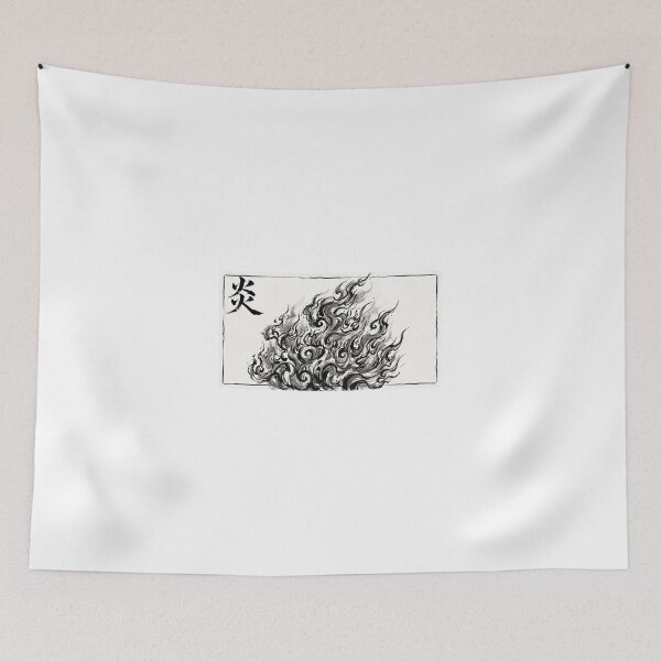 Item preview, Honoo Flame Kanji Sumi-e Art designed and sold by Kanjigraphy.