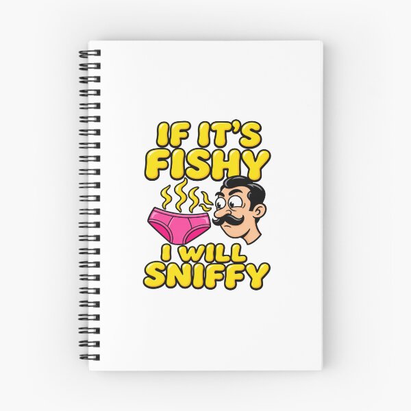 Item preview, If It’s Fishy I Will Sniffy Funny Rude Adult Humour Quote Design designed and sold by UrbanKangaroo.