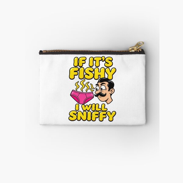 Item preview, If It’s Fishy I Will Sniffy Funny Rude Adult Humour Quote Design designed and sold by UrbanKangaroo.