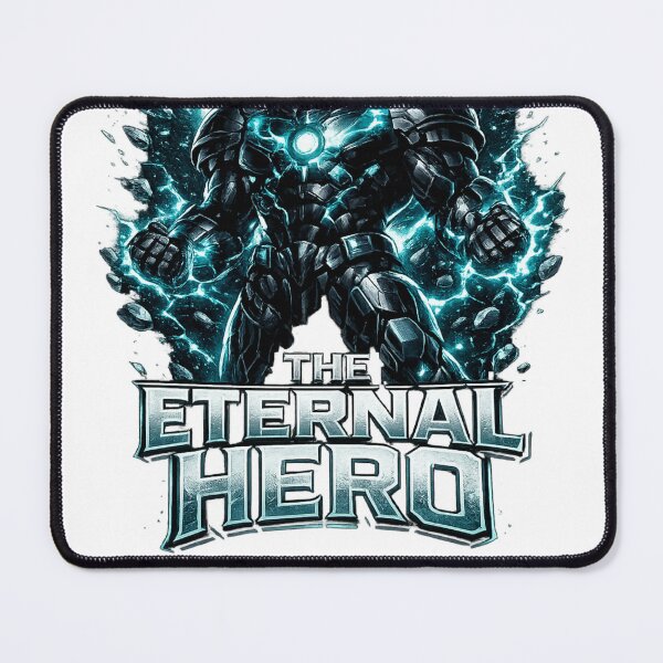 Item preview, The Eternal Hero Futuristic Cosmic Warrior Inspirational Design designed and sold by irfanshikh.