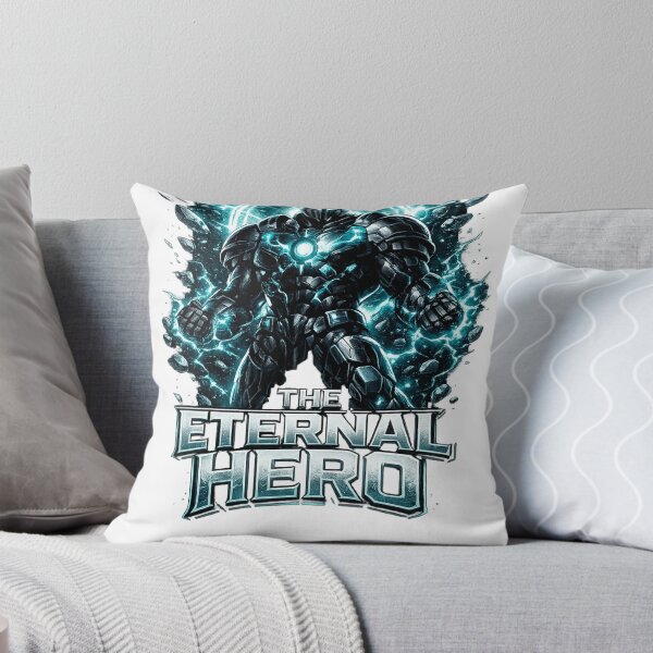 Item preview, The Eternal Hero Futuristic Cosmic Warrior Inspirational Design designed and sold by irfanshikh.