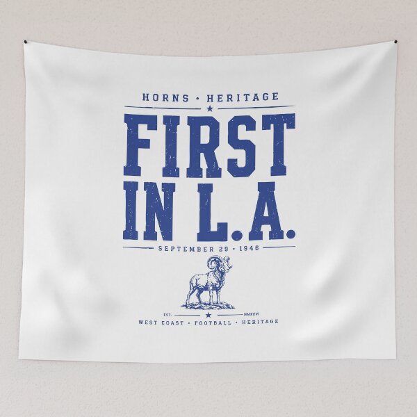 Item preview, First In LA 1946 — Vintage West Coast Football Heritage designed and sold by elcarnero.