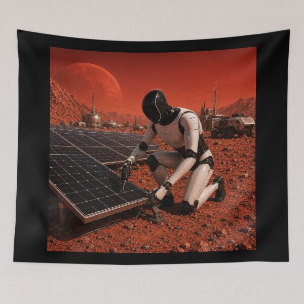 Item preview, YR2147 – Futuristic Robots & Space Exploration designed and sold by TEEJAMBOREE.