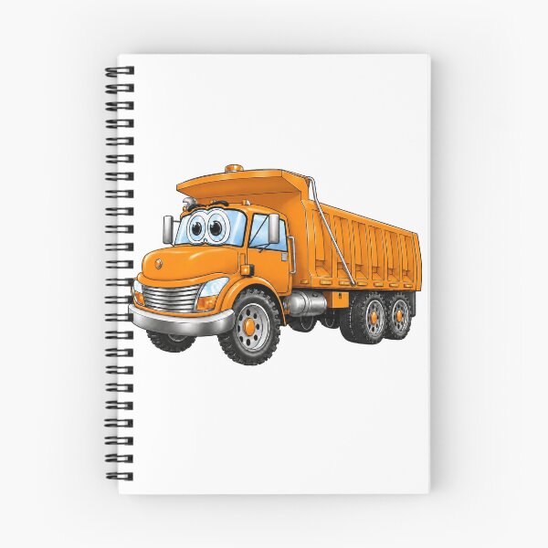 Item preview, Orange Dump Truck Cartoon designed and sold by Scott Hayes.