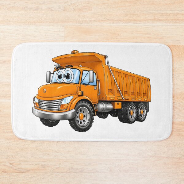 Item preview, Orange Dump Truck Cartoon designed and sold by Scott Hayes.
