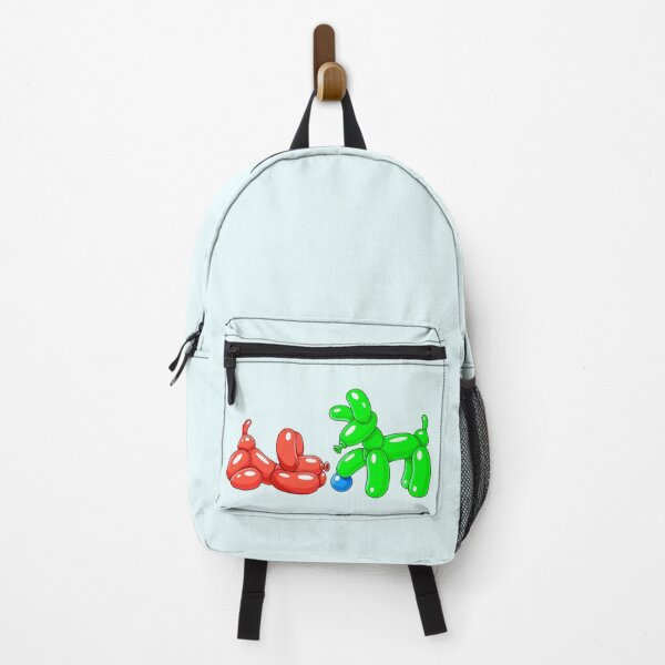 Item preview, Red & Green Balloon Dogs with Blue Ball designed and sold by DesgnsxGifts.