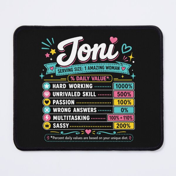 Item preview, Joni The Ultimate Music Legend designed and sold by TrendyThreadsCo.