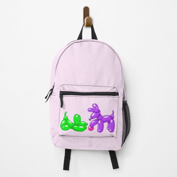 Item preview, Green & Purple Balloon Dogs with Pink Ball designed and sold by DesgnsxGifts.