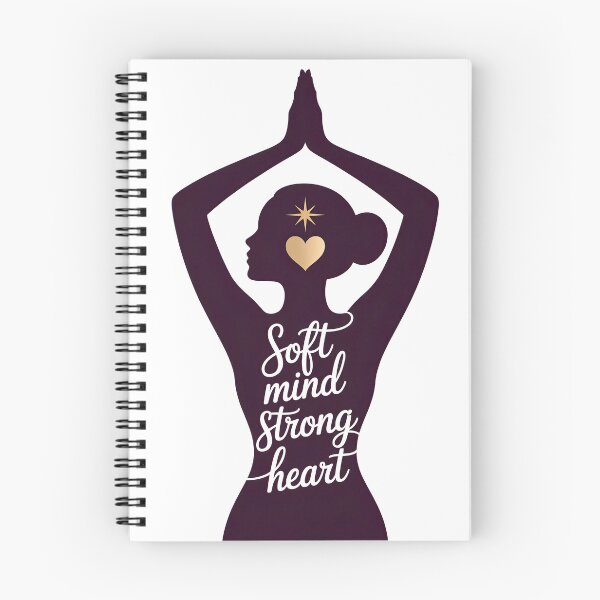 Item preview, Soft Mind Strong Heart Star Gold for Calm Mind and Inner Peace designed and sold by 108stillness.
